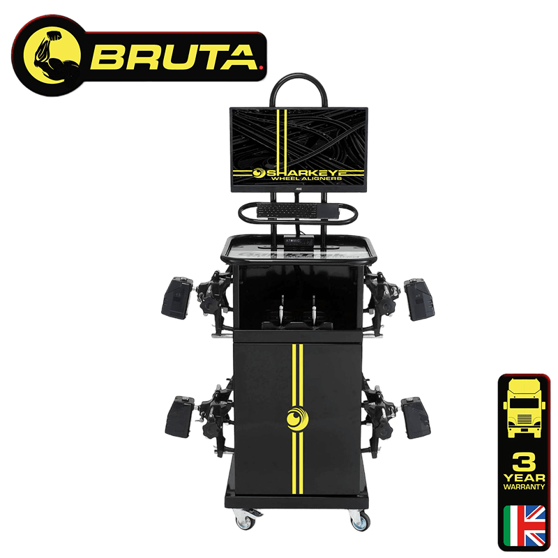 HGV and PSV 8CCD Computerised Wheel Aligner for Commercial Vehicle Workshops Improving Alignment Accuracy