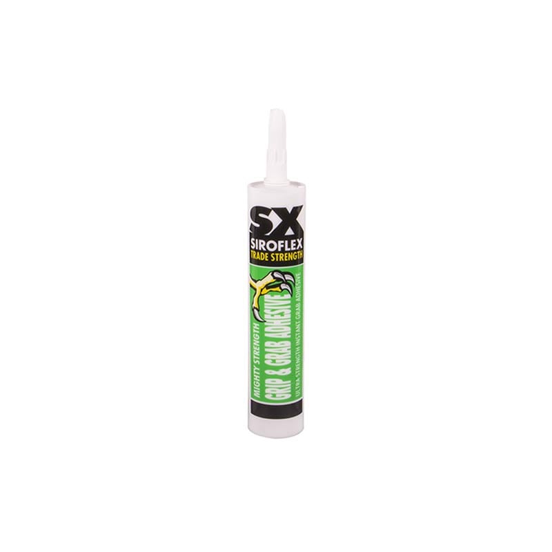 Unicrimp SX Mighty Strength Grip & Grab White Adhesive 290ml