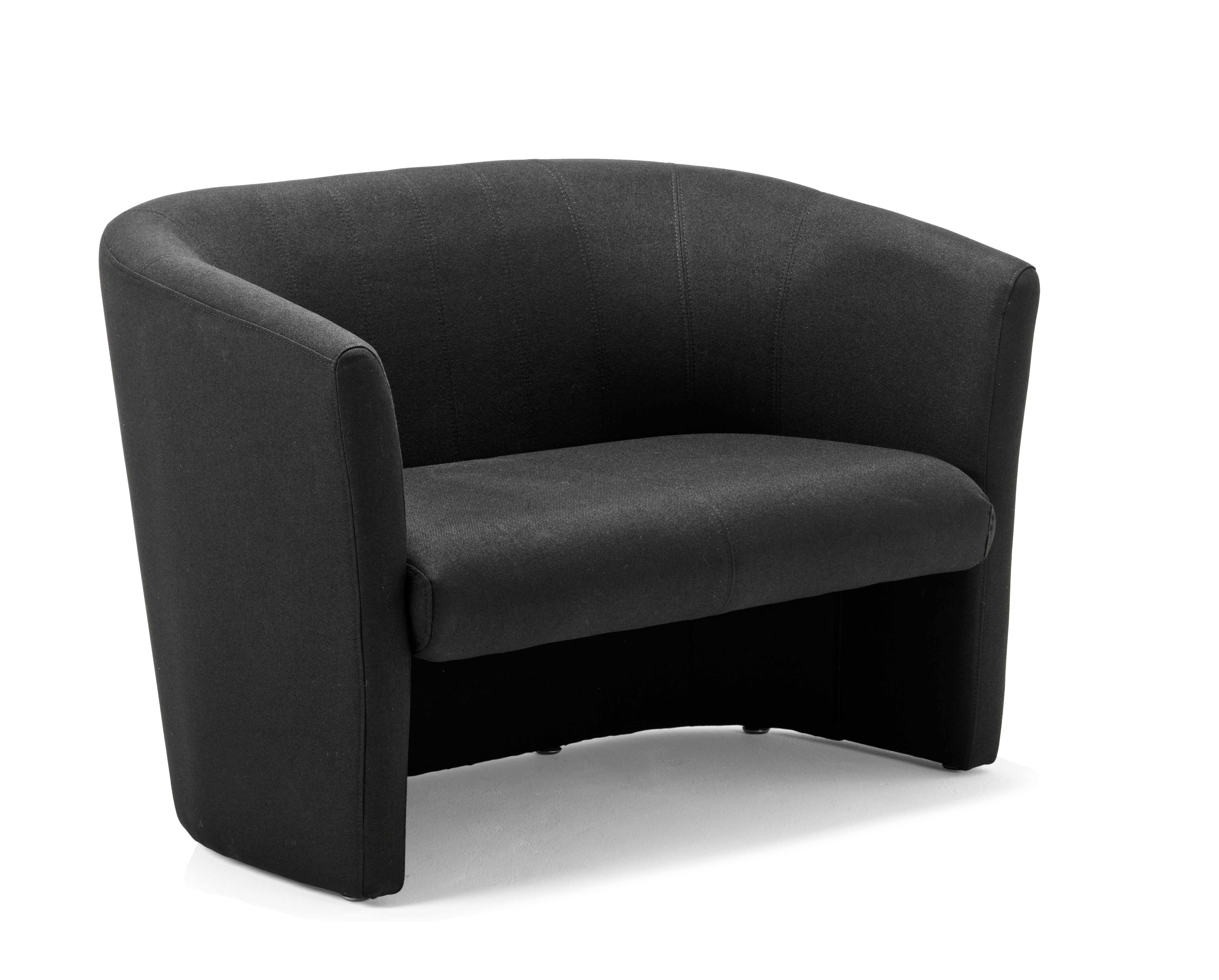 Suppliers Of Neo Twin Black Tub Sofa - Available in Fabric or Leather North Yourkshire