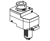 Driven broaching toolholder 50mm stroke H&#61;99mm