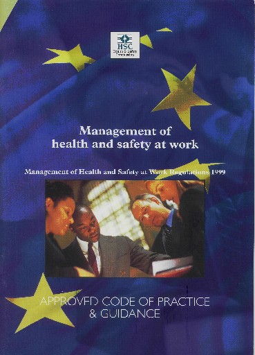 L021 Management of Health & Safety at Work
[0717624889]