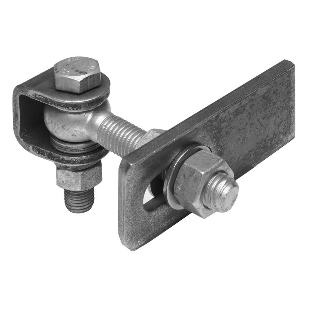 22mm 2-way Adjustable Hinge To Allow180 Degree Opening - Galvanised