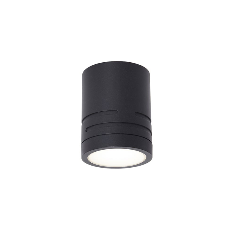 Ansell Reef CCT Fixed LED Surface Downlight Black