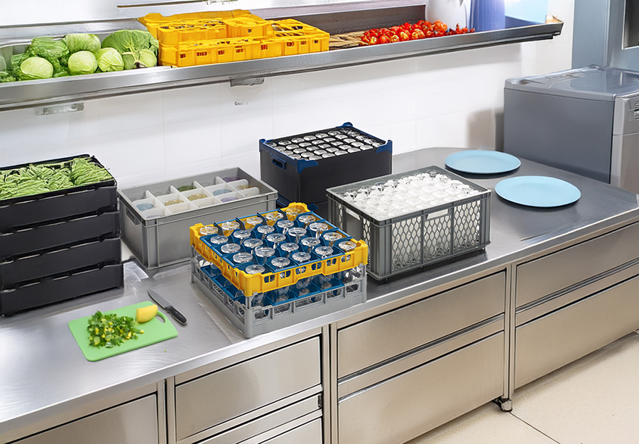 Glasswasher Racks For Commercial Kitchens