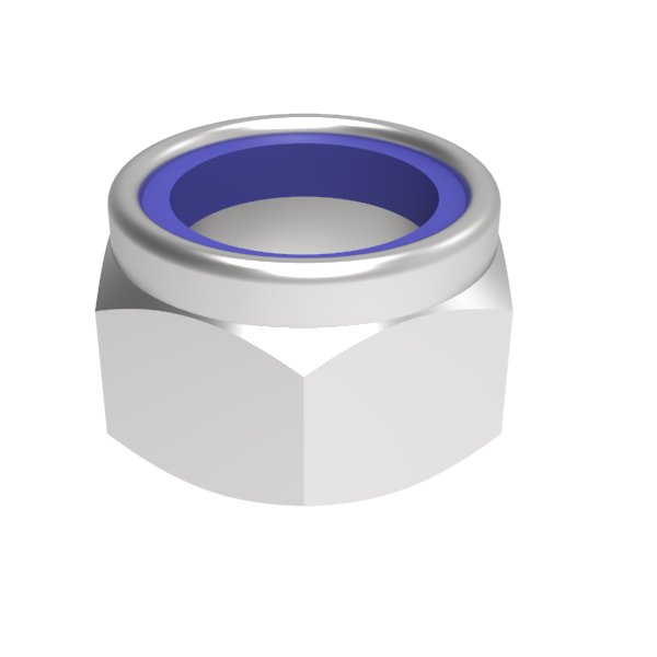 Stainless Steel Nyloc m8 Nut