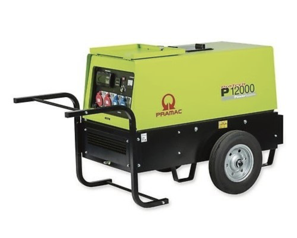 Pramac P12000 400v + CONN + Wheel Kit Diesel Generator