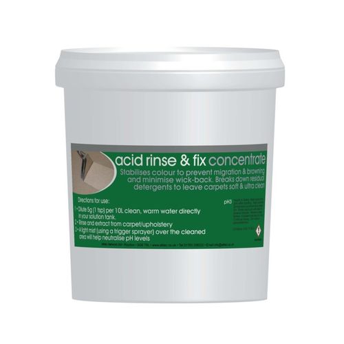 UK Suppliers Of Acid Rinse Concentrate (4Kg) For The Fire and Flood Restoration Industry