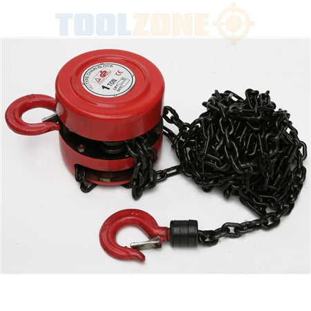 Toolzone 1 Ton Chain Block