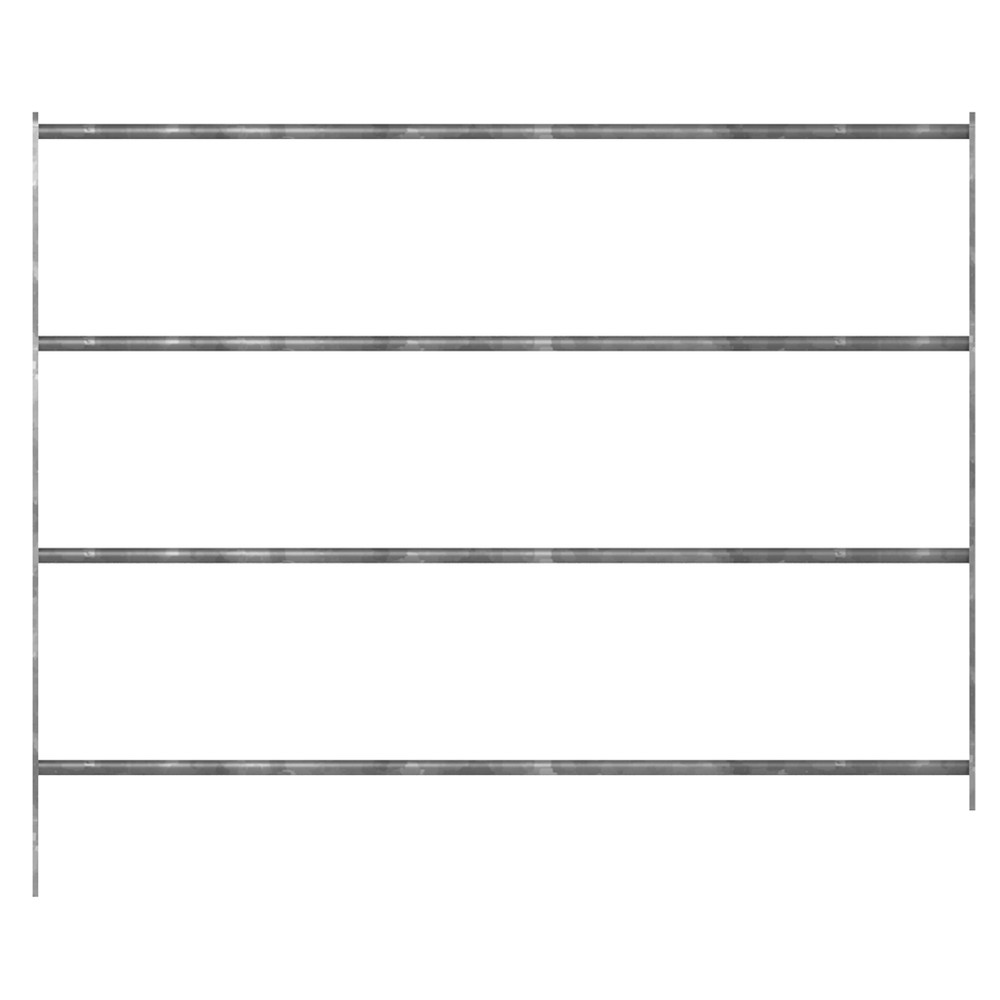 Parkland Fence Panel Galvanised 1200mm Wide x 895mm Leg Height