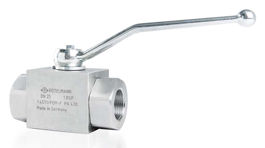 ROTELMANN 2 Way Ball Valve