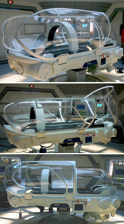 Medi Bed Lighting In Sci-Fi Movie Production 