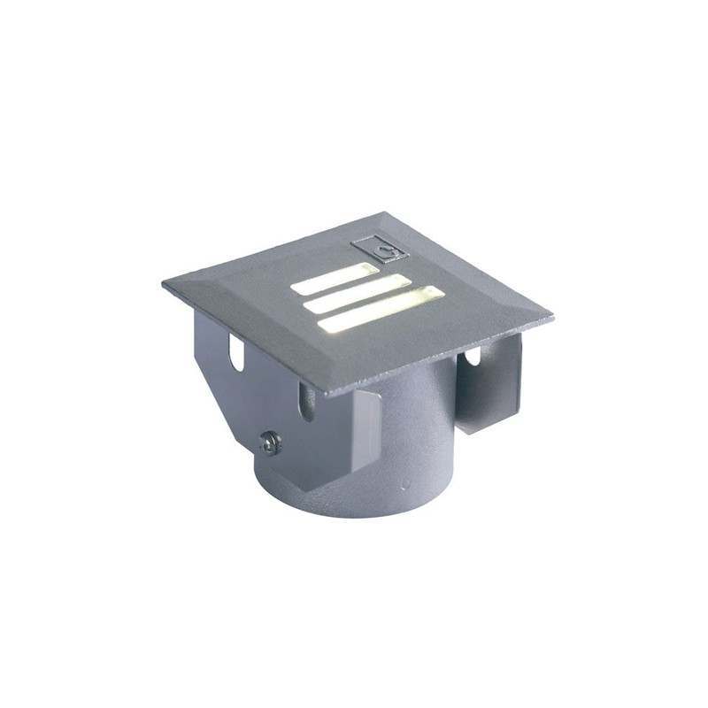 Collingwood 30 Degree Square Slotted 1W LED Ground Light 350mA Warm White 3000K