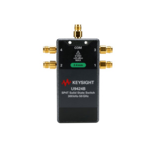 Keysight U9424B/002/201/301 Solid State FET Switch, 300 kHz-50 GHz, SP4T, USB, U942xA/B/C Series