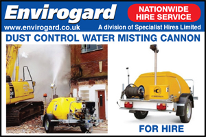 Dust Control Water Misting Cannon For Hire Tamworth