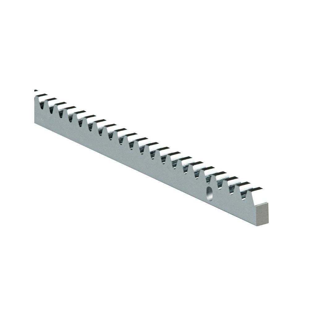 Toothed Rack with Holes - 2 Metre - Galv For Gates Up To 1000Kgs (30x12)