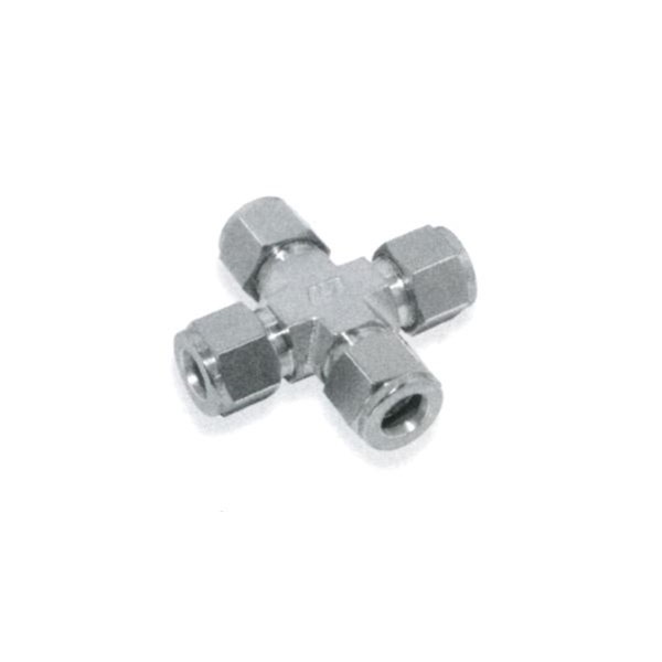 3mm OD Union Cross 316 Stainless Steel