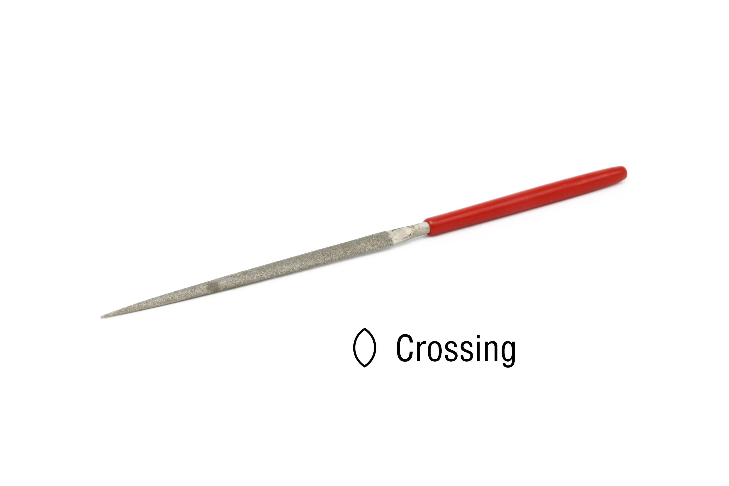 EZE-LAP Needle File Crossing  Fine