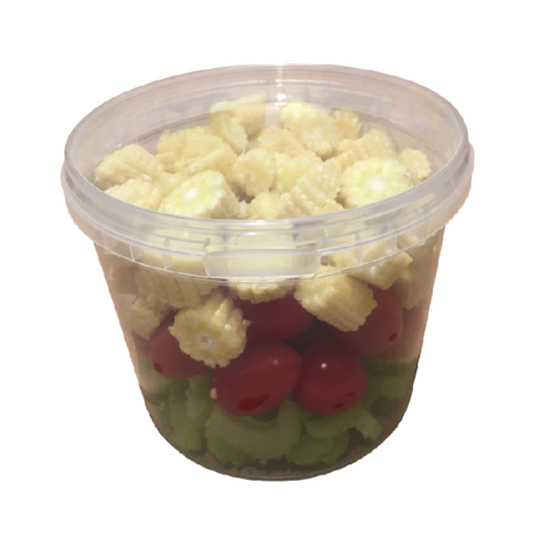 Tamper Evident Container 800ml - TEP800 cased 300 bases + 300 Lids For Catering Industry