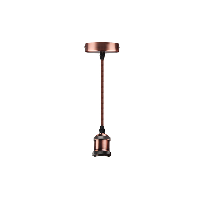 Kosnic Calla E27 Decorative Pendant Cable Set Red Bronze