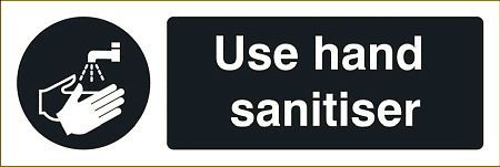 Use hand sanitiser