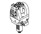 Axial driven tool H&#61;90mm