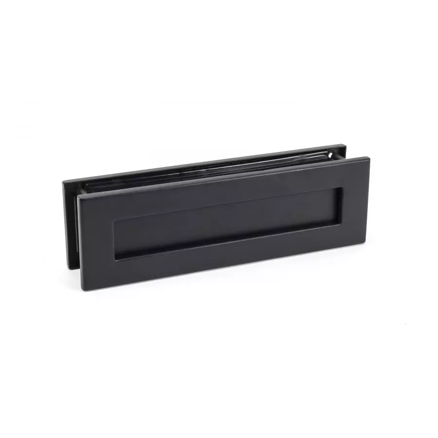 Anvil 49593 Matt Black Telescopic Letter Box