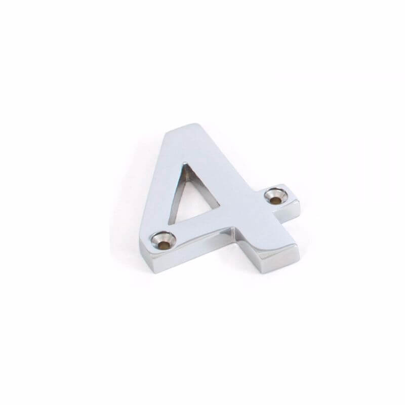 Anvil 83724 Pol. Chrome Numeral 4