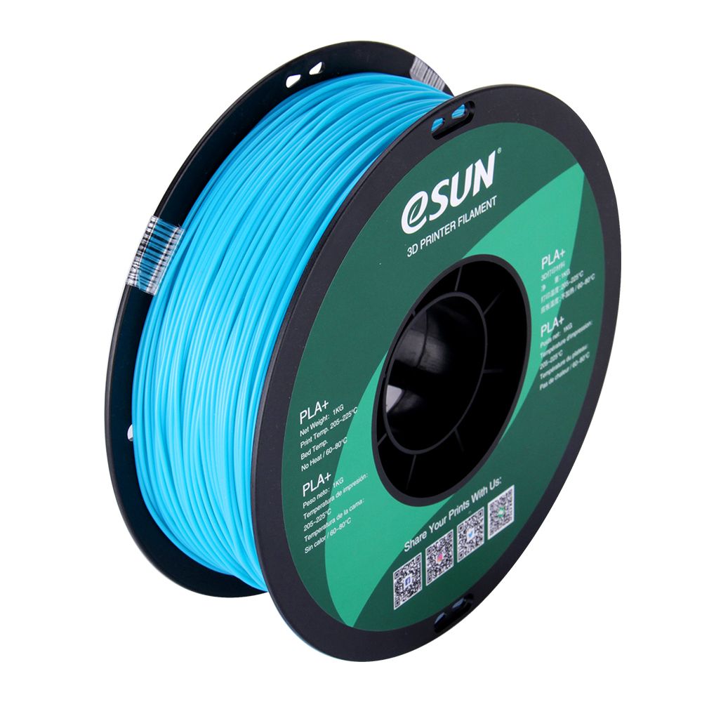 eSUN PLA+ Light Blue 2.85mm 1Kg 3D Printing filament
