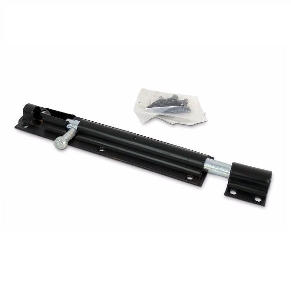 Taurus Straight Tower Bolt Black 8'' (200mm)