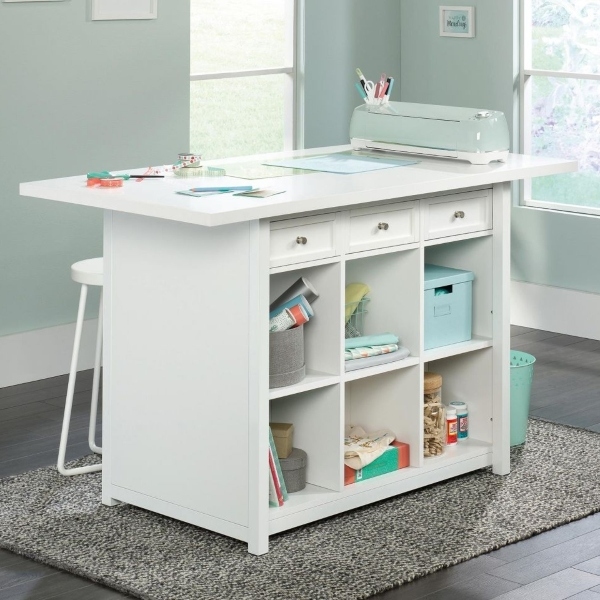 Craft Work Table - White