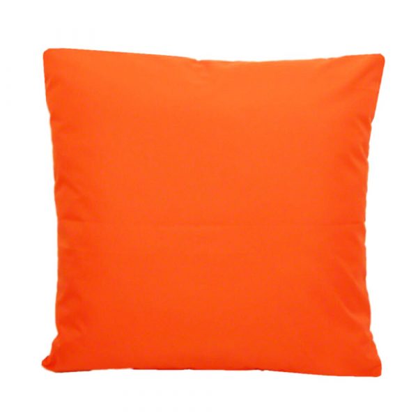 Orange Water / Stain Resistant Scatter Cushion or Covers. Garden use 16&#34; to 24&#34;