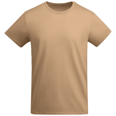 BREDA SHORT SLEEVE MENS TEE SHIRT in Greek Orange.