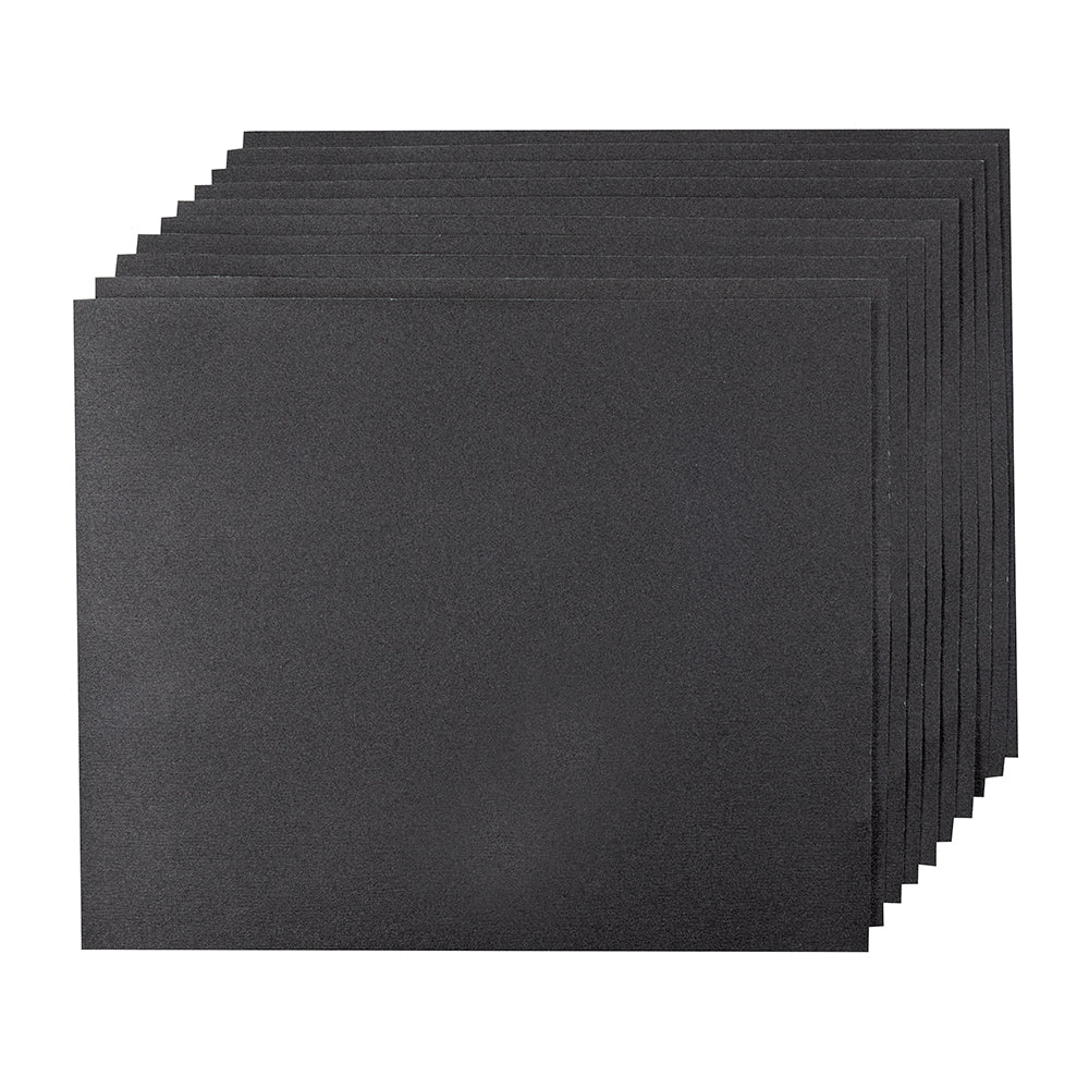 Silverline 959293 Wet & Dry sanding Sheets 10pk 240 Grit