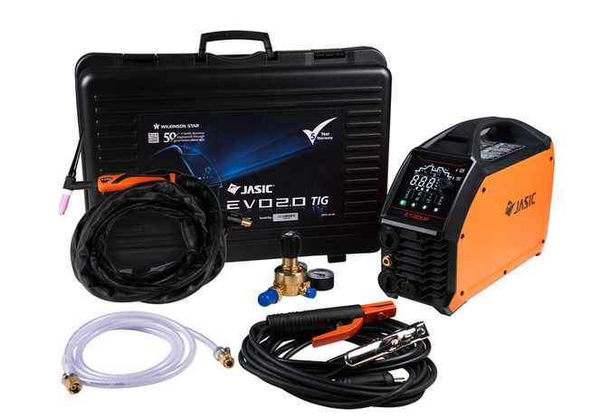 EVO TIG 200P PFC Inverter c/w Case/Torch