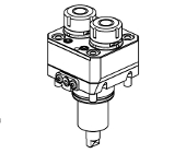 Driven gear hobber VDI30 DIN 5480