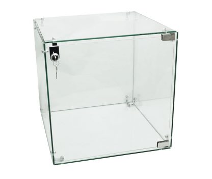 Square Glass Cube Cabinets For Ornaments