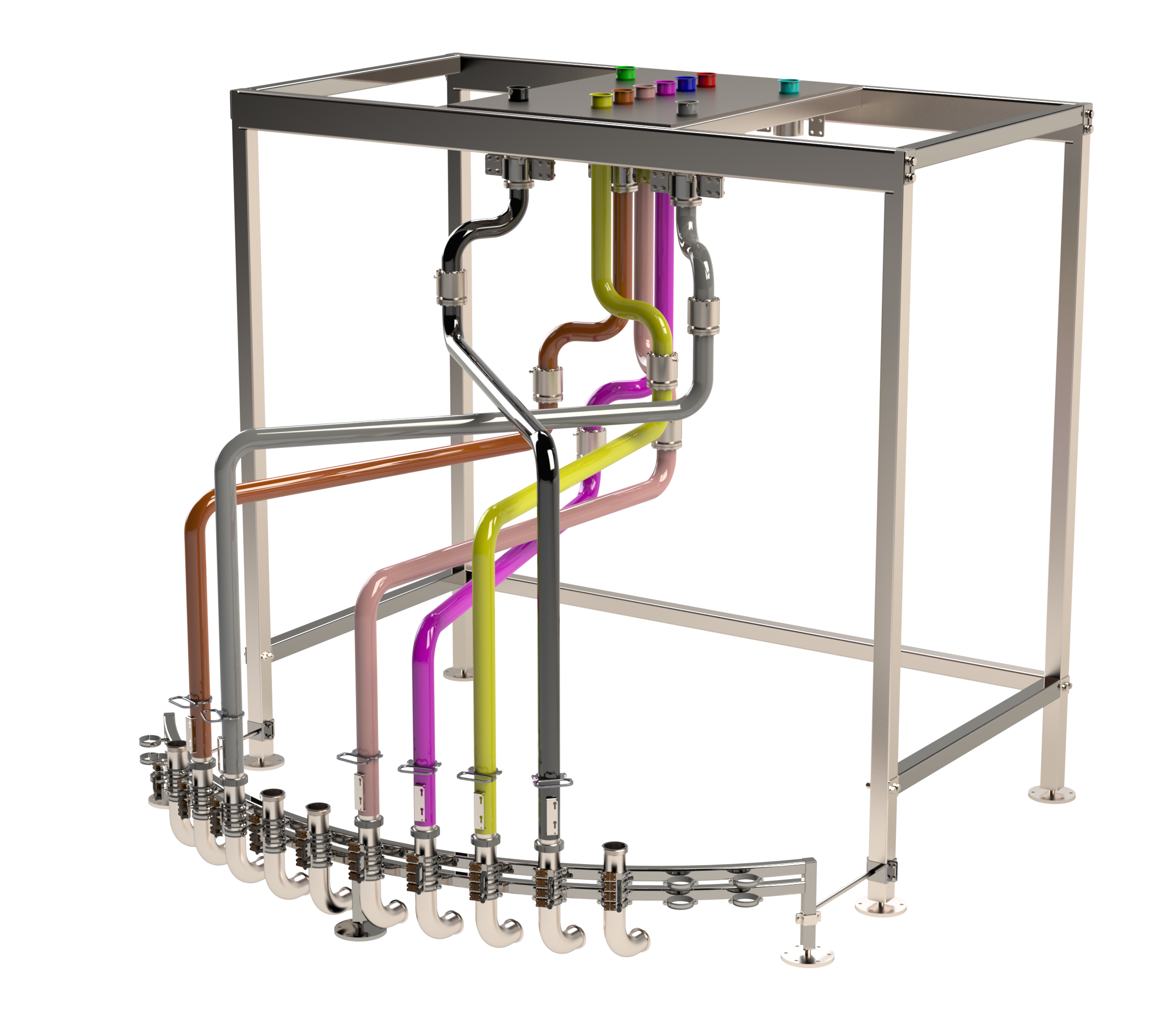 Flexible Liquid Routing Systems
