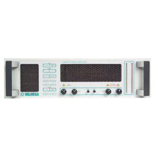 Ametek CTS AS0840-100/100-001 Dual Band Amplifier, Solid State, 0.8-4 GHz, 100/100W, Front RF Connects