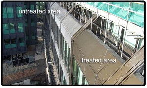 Anodised Metal Facade Cleaning Solutions