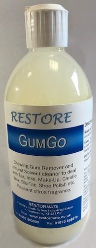 Stockists Of GumGo (500ml) For Professional Cleaners