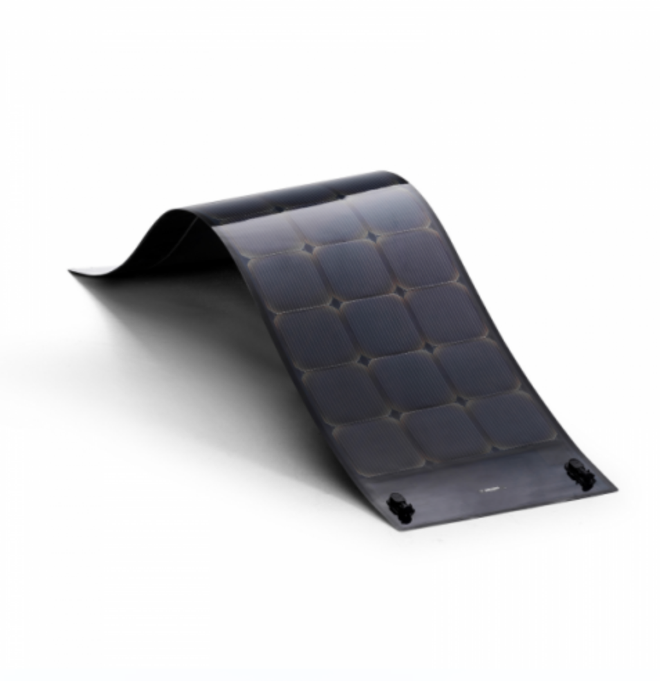 120w flexible cigs solar panel with self-adhesive backing (made in sweden) SELM3-120