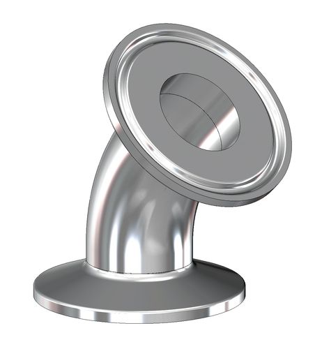 Industrial Stainless Steel Suppliers of ASME BPE, DT17, 45 Deg Bends, TC Ended, 316L Stainless Steel, SF1 UK for Process Systems