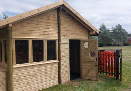 Outdoor Classroom installed in Bedfordshire