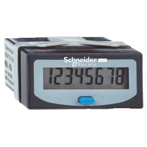 XBKH81000033E hour counter - LCD 8 digit display - internal Li battery