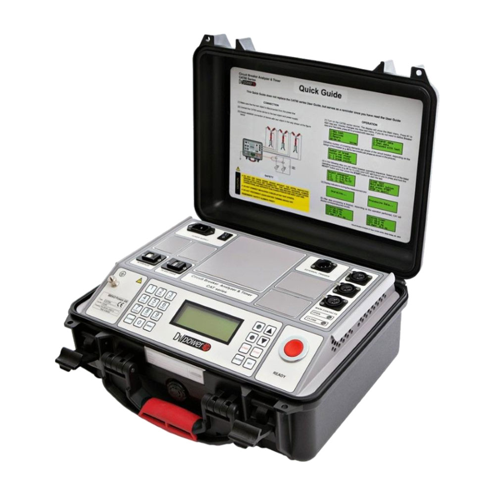 Designers of CAT03 CIRCUIT BREAKER ANALYSER AND TIMER DV POWER