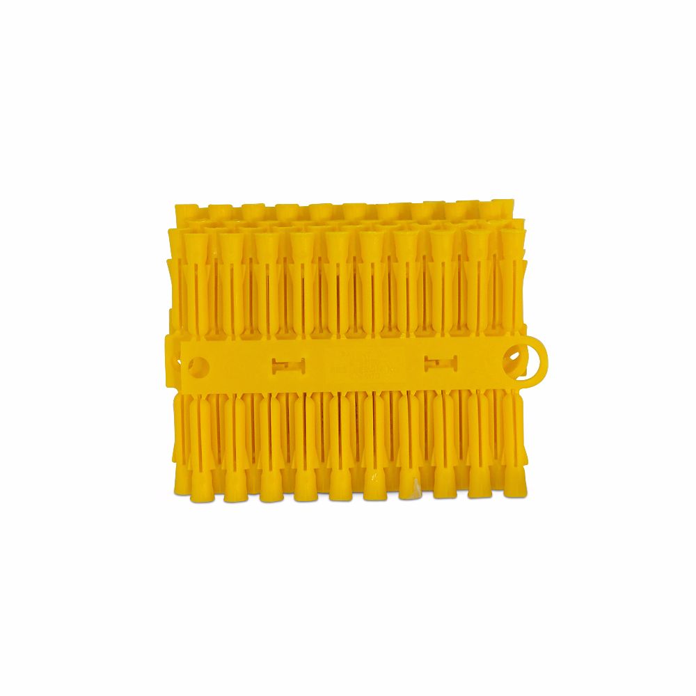 Talon Yellow Plastic Plugs Pack of 100