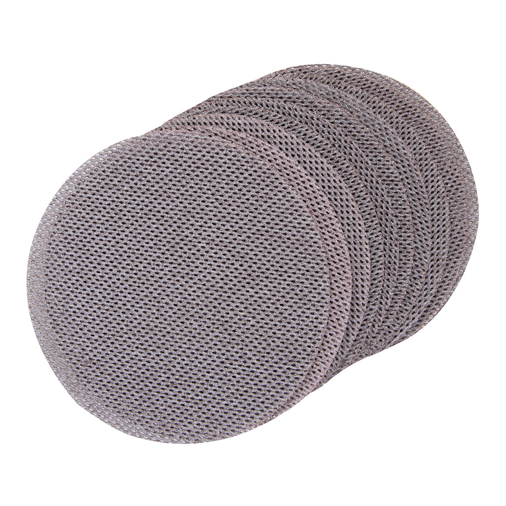 Triton 240 Grit Hook & Loop Mesh Sanding Disc 150mm 10pk