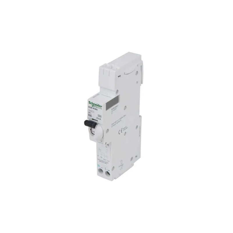 Schneider 6A 1P+N B Curve 10kA 30mA Type A RCBO