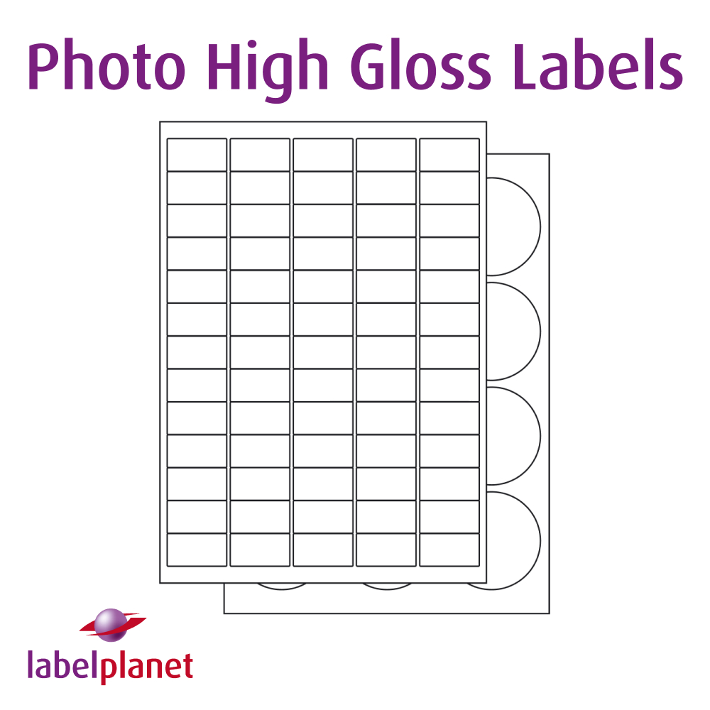 Photo High Gloss Labels