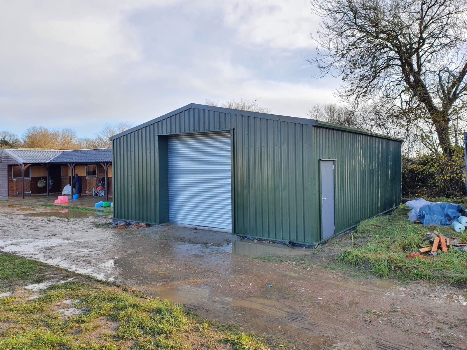 Agricultural Steel Buildings With Ventilation In Devon